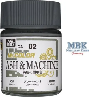 Productafbeelding van GUNZE GSCA02 Mr. Color (18ml) Kleur: Asgrijs en Machiniegrijs, Tint 2
