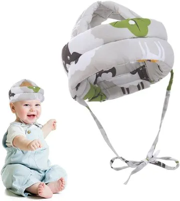 Produktbild von Babyhelmbescherming, schokbestendige valhelm voor kleine kinderhoofden, geanimeerde baby-valhelm, voor baby's van 6 tot 36 maanden