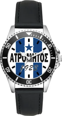 Produktbild von KIESENBERG Herrenuhr Armbanduhr Atromitos F.C. Geschenk Fan Artikel Zubehör Fanartikel Analog Quartz Uhr L-20348