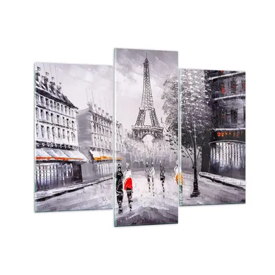 Produktbild von Bilder auf glas - Architektur Paris Eiffle Frankreich - 130x100cm - Glasbilder - Wandbilder - Kunstdruck - Wanddekoration aus Glas - Glas Bilder - Wandbild auf Glas - GCB130x100-2961