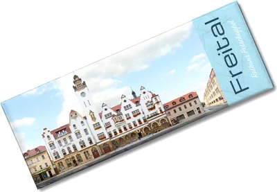 Produktbild von streetline Freital Rathaus Potschappel Panorama Souvenir Magnet