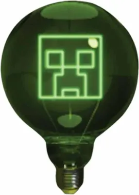 Produktbild von Paladone Led Neon Creeper E27 Glühbirne Grün  Grün One Size