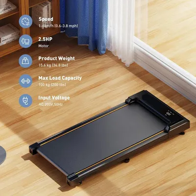 Imagen del producto de Loopband: Cinta de correr silenciosa y caminadora para usar debajo del escritorio, con pantalla LED