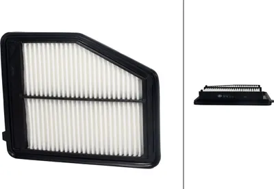 Produktbild von Luftfilter-Einsatz 246 x 186 mm HELLA IAM-Expertise passend für u.a. HONDA CIVIC