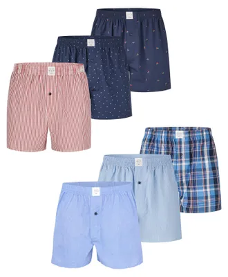 Produktbild von MG-1 Jungen Boxer Classics 6-Pack mehrfarbig2 - Größe 140