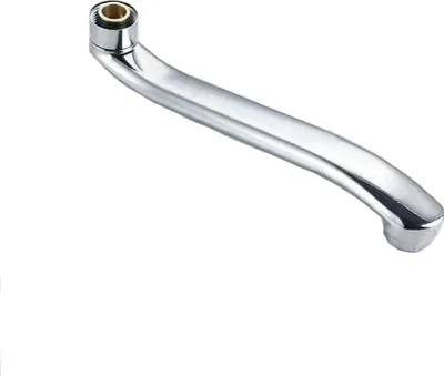 Productafbeelding van INF 35cm RVS Keukenkraan Waterleiding - Universele Vervangingsuitloop met Koperen Dop