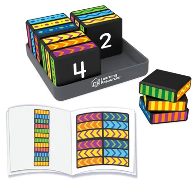 Immagine prodotto di Learning Resources Gioco di logica Brainometry Cubed Giocattolo educativo