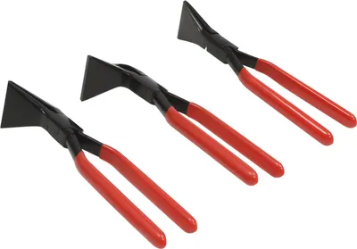 Image de jeu de 3 pinces à sertir Pince à sertir coudée à 45° et 90°