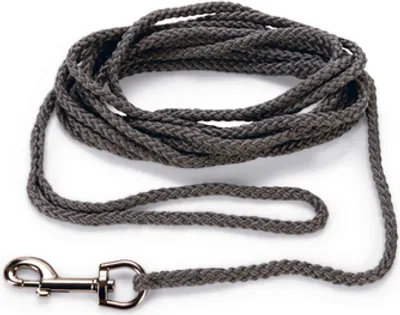 Produktbild von Karlie Schlepp-/Suchleine - Hundeleinen - Nylon - Grau - 15 m x 6 mm