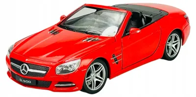 Produktbild von Welly Mercedes-Benz SL500 Cabriolet Rot 2012
