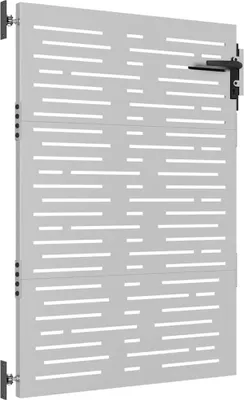 Obrázok produktu pre vidaXL Záhradná brána 85x150 cm Corten Steel Square Design