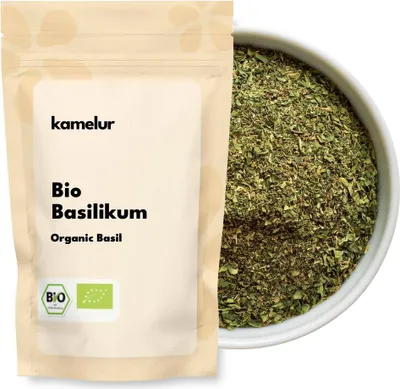 Image de Kamelur® Bio Basilikum gerebelt 250 g
