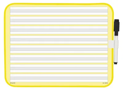 Productafbeelding van Magnetisch whiteboard 28 x 21,5 cm, met schrijfoefeningen en foliestift