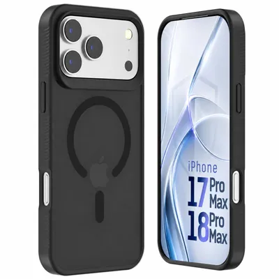 Image de H Hardy Coque pour iPhone 18 Pro Max/17 Pro Max, Protection MagSafe anti-rayures, Noire, Image générée par une IA