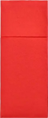 Produktbild von 50 Servietten "ROYAL Collection" 40 cm x 30 cm rot mit Besteckfalz