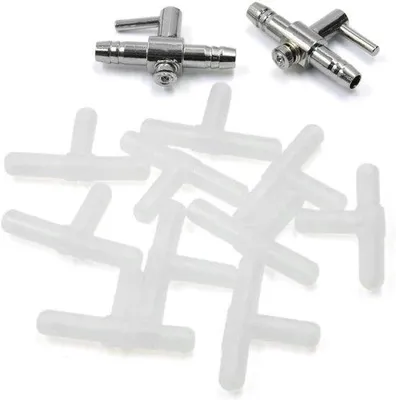 Image de Kit de raccordement à 3 voies pour la régulation de l'air, en résine synthétique