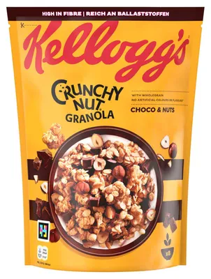 Produktbild von Kellogg's Crunchy Nut Granola Choco & Nuts 380g