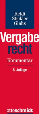 Produktbild von Vergaberecht