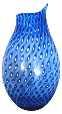 Produktbild von Vetreria Artistica Colleoni - Vase Danuwa 36 cm - Murano Glas Baloton Handarbeit