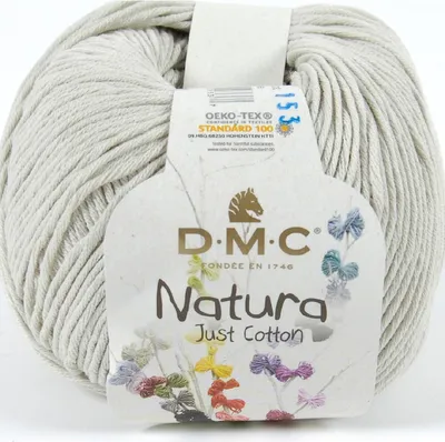 Image de DMC Natura Just Coton – fil mat et doux 100 % coton peigné, 302 (couleur N03)