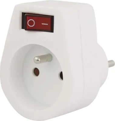 Zdjęcie produktu dla Wtyczka-gniazdo z wyłącznikiem 10/16A 250V 2P+Z P0027 EMOS