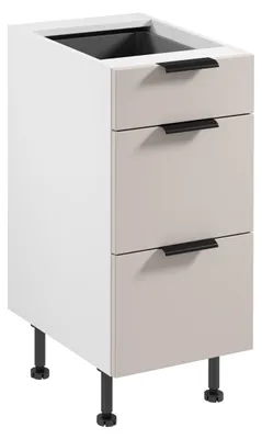 Immagine prodotto di Mobiletto con cassetti SALERNO - larghezza 40 cm, bianco/beige