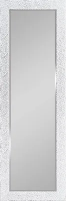 Produktbild von Ganzkörper Wandspiegel VICKY mit Silberrahmen Weiß 50x150cm