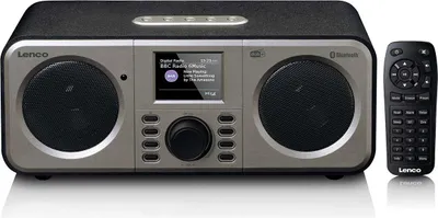 Produktbild von Lenco DAR-030BK - Stereo DAB+ FM-Radio mit Bluetooth® - Schwarz