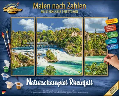 Image de Peinture par numéros - Spectacle naturel des chutes du Rhin