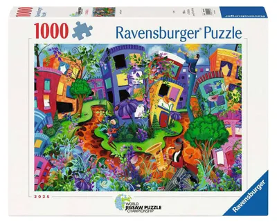 Image de Puzzle pour adultes 1000 pièces - Le chemin des coccinelles