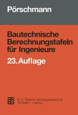 Obrázek produktu pro Bautechnische Berechnungstafeln für Ingenieure