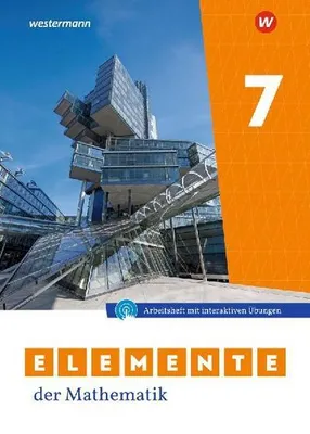 Immagine prodotto di Elemente der Mathematik SI 7. Arbeitsheft mit Lösungen und interaktiven Übungen. Ausgabe für Niedersachsen