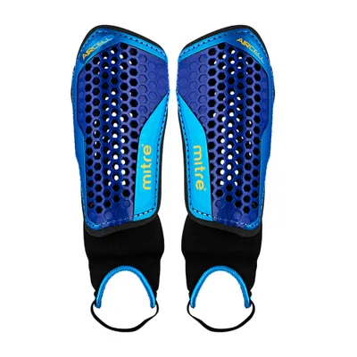 Produktbild von Mitre - Herren/Damen Unisex Schienbeinschutz, Kohlen-Schwarz 2er-Pack CS317 (M) (Blau/Schwarz)