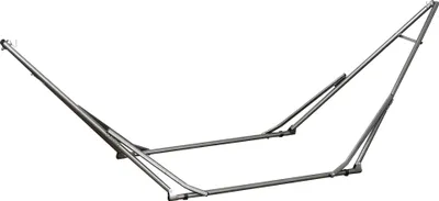 Produktbild von Outsunny Hängemattengestell für Hängematte, Kleiderständer für Terrasse, Garten, Hof, bis 120 kg Belastbar, Stahl, 290 x 92 x 88cm