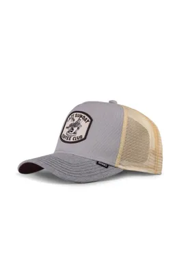 Produktbild von DJINNS Trucker Cap HFT Coffee Club grey/heather grey