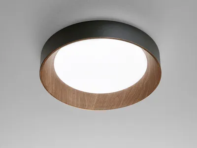 Produktbild von Deckenleuchte Arka Schwarz Ø 40cm