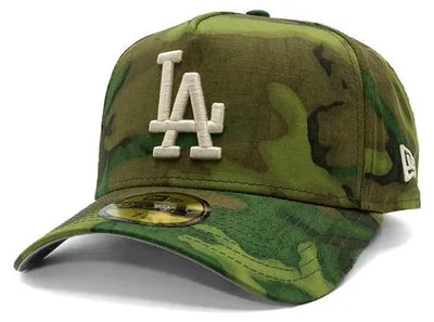 Produktbild von Kappe New Era - MLB Ripstop Camo 59FORTY - LA Dodgers - Woodland Camo