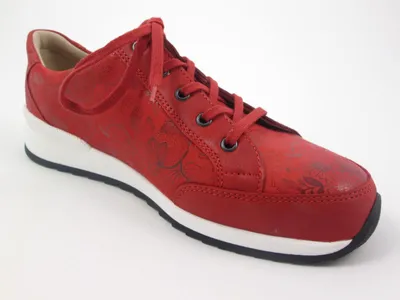 Produktbild von Finn Comfort Damen  Schnürschuhe bequem rot Gr. 51/2