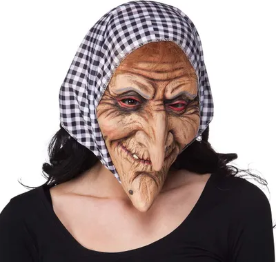 Produktbild von Latexmaske Hexe