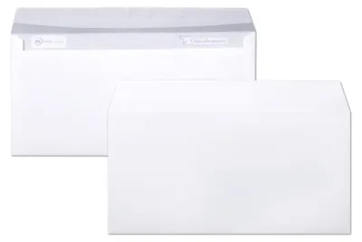 Image de Clairefontaine Enveloppe adhésive 110x220 DL 80g