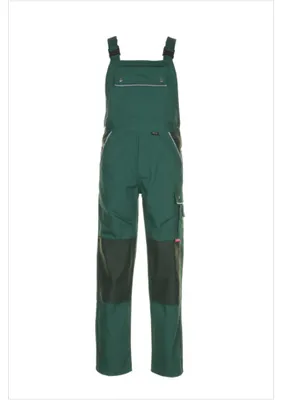 Produktbild von Planam Canvas 320 Latzhose grün/grün Gr. 60, 2131060