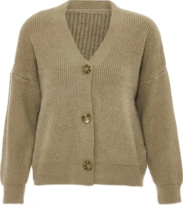 Produktbild von RISA damen strickjacke - taupe, M
