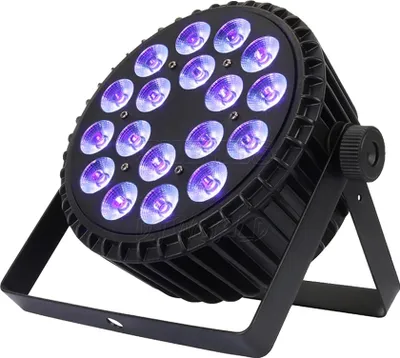 Image de Lumière de scène LED, RGBWA+UV, 216W de consommation électrique, RGBWAUV, prise EU
