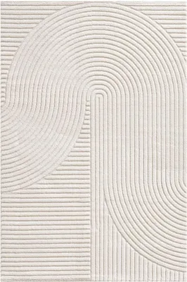 Produktbild von Teppich - 160 x 230 cm - Creme - mit Hoch- und Tiefstruktur