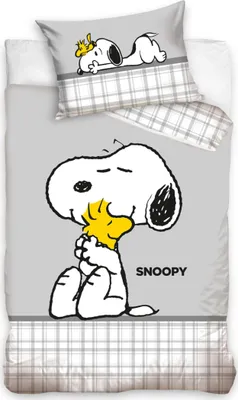 Produktbild von Snoopy Kleinkind Bettbezug 100 x 135 cm Baumwolle