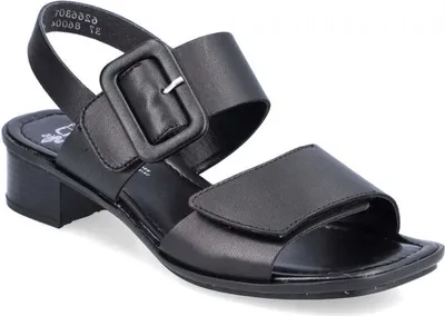 Produktbild von Rieker Damen Klassische Sandalen 62663-01 Farbe: Schwarz Größe: 36
