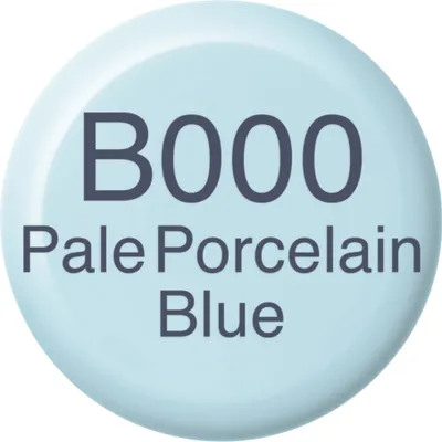Immagine prodotto di Inchiostro ad alcool COPIC Refill Ink 12ml, B000 Blu porcellana pallido