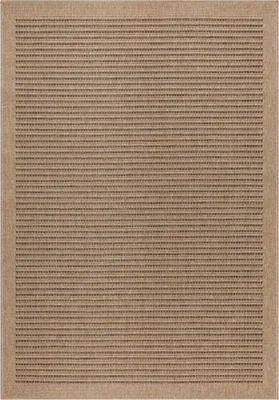 Produktbild von Villa Möbel Dhaeno Terrasse, Garten-Teppich, Outdoorteppich, Vintage Design, Farbe:Schwarz, Grösse:80x150 cm