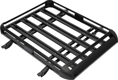 Produktbild von Auto Dachkorb Dachträger - Universal Gepäckträger - Aluminium - 127x97 cm - Traglast 68 kg