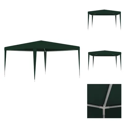 Immagine prodotto di vidaXL Tenda professionale per feste 4×4 m verde 90 g/m² - Padiglioni e tende per feste